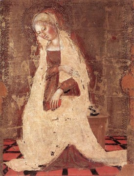 フランチェスコ・ディ・ジョルジョ Painting - マドンナ受胎告知シエナ フランチェスコ・ディ・ジョルジョ
